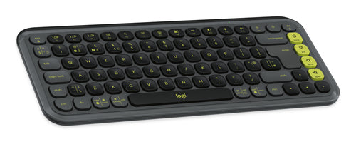 Logitech POP Icon Keys keyboard Universal Bluetooth QWERTY UK English Graphite, Green Logitech POP Icon Keys keyboard Universal Bluetooth QWERTY UK English Graphite, Green